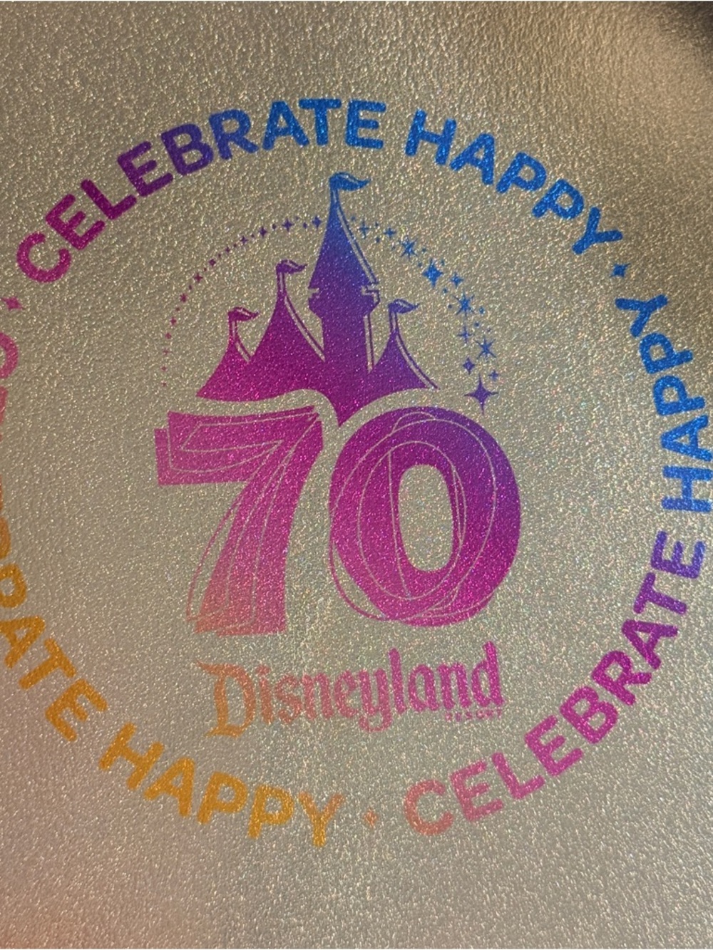 NEW Disneyland 70th Loungefly Gold Backpack Mickey Minnie Daisy Pluto Castle - Picture 6 of 6